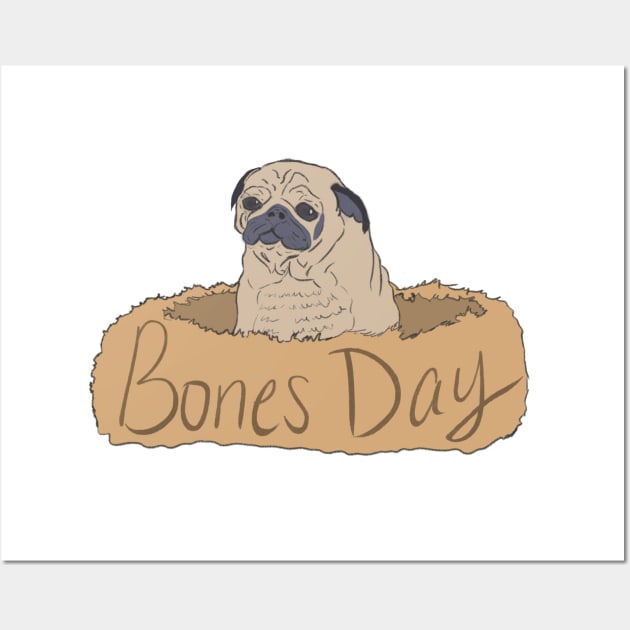 Bones Day Wall Art by Harvilar